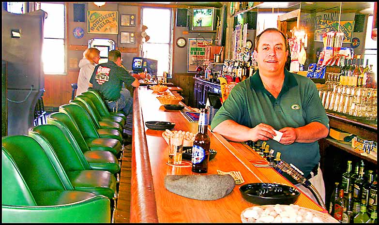 Bartender, neighborhood tavern