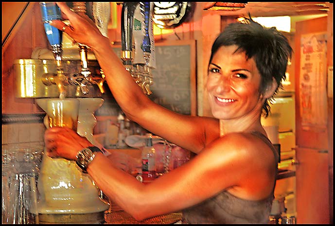 Bartender, neighborhood tavern