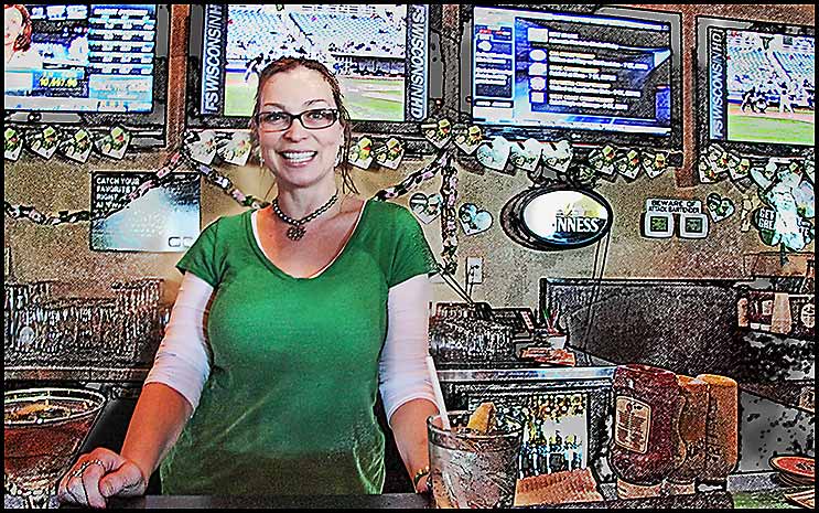 Bartender, neighborhood tavern