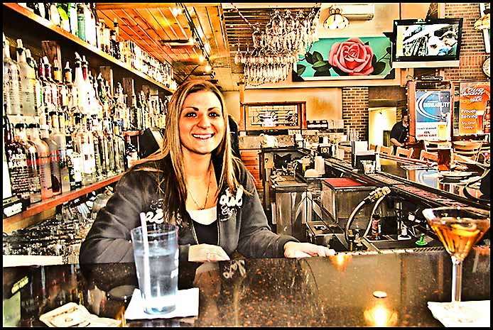 Bartender, neighborhood tavern